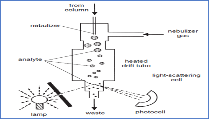 Evaporative Light-Scattering Detector (ELSD) 